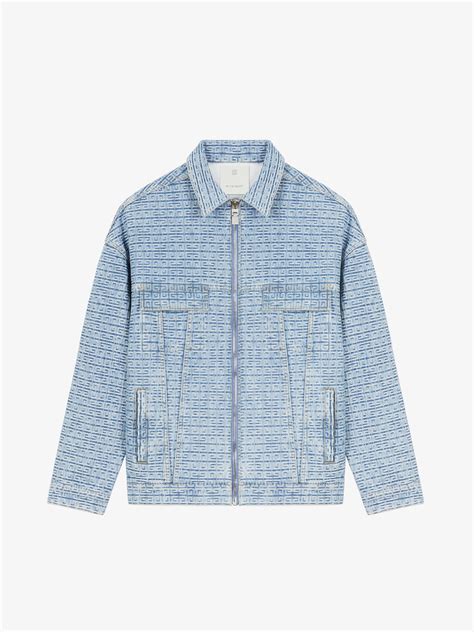 givenchy jaquetas leves|Oversized jacket in 4G denim .